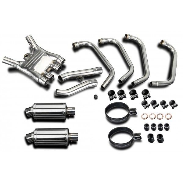 Delkevic volledig systeem Oval RVS 225mm - FJ1200 (1TX) (1986-1987)