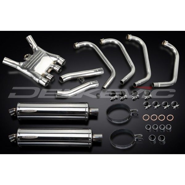 Delkevic volledig systeem Oval RVS 450mm - FJ1200 (1TX) (1986-1987)