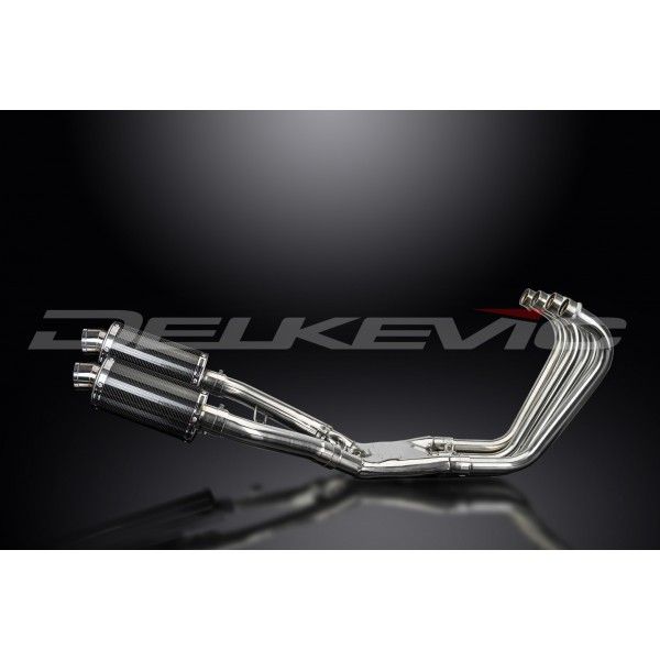 Delkevic volledig systeem Oval Carbon 225mm - FJ1200 (1TX) (1986-1987)