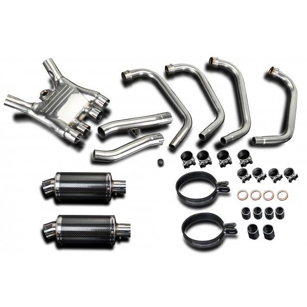 Delkevic volledig systeem Oval Carbon 225mm - FJ1200 (1TX) (1986-1987)