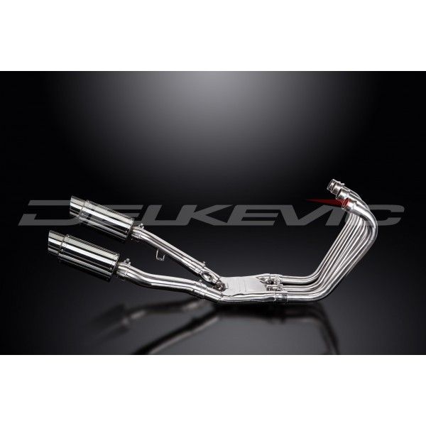 Delkevic volledig systeem Round RVS 200mm - FJ1200 (3CV) (1988-1990)