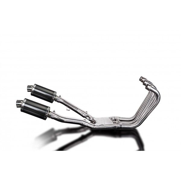 Delkevic volledig systeem Oval Carbon 225mm - FJ1200 (3CV) (1988-1990)