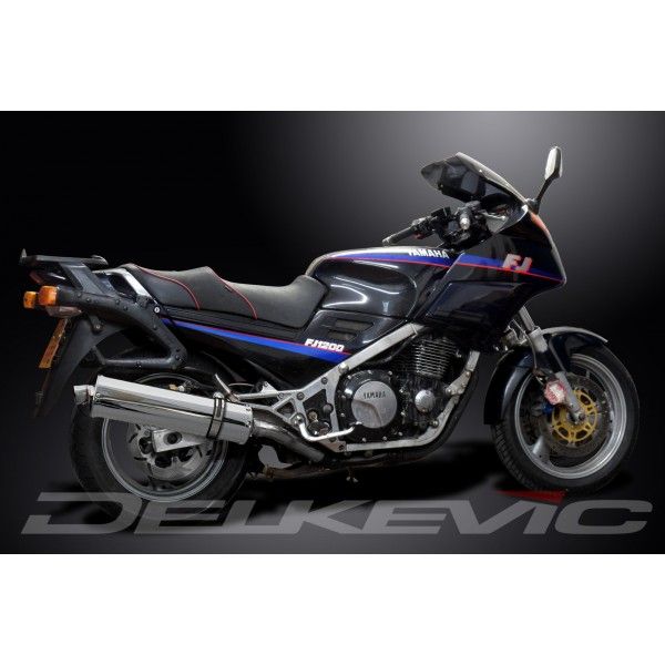 Delkevic volledig systeem Oval RVS 450mm - FJ1200 (3CV) (1988-1990)