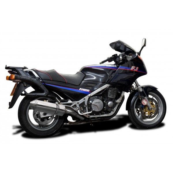 Delkevic volledig systeem Tri-Oval RVS 320mm - FJ1200 (3CV) (1988-1990)