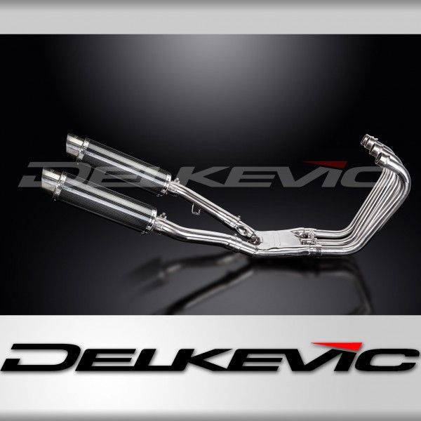 Delkevic volledig systeem Round Carbon 350mm - FJ1200 (3CV) (1988-1990)