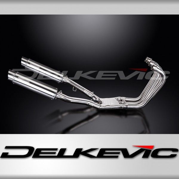 Delkevic volledig systeem Round RVS 350mm - FJ1200 (3CV) (1988-1990)