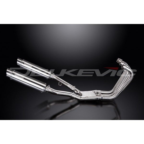 Delkevic volledig systeem Round RVS 350mm - FJ1200 (3CV) (1988-1990)