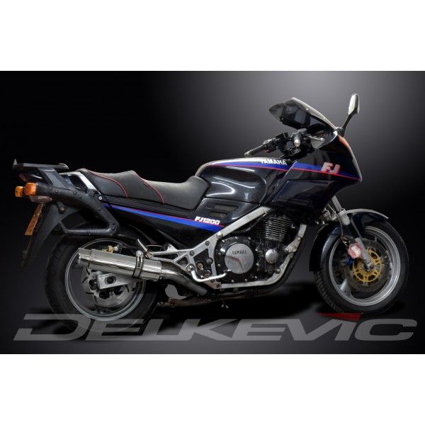 Delkevic volledig systeem Round RVS 350mm - FJ1200 (3CV) (1988-1990)