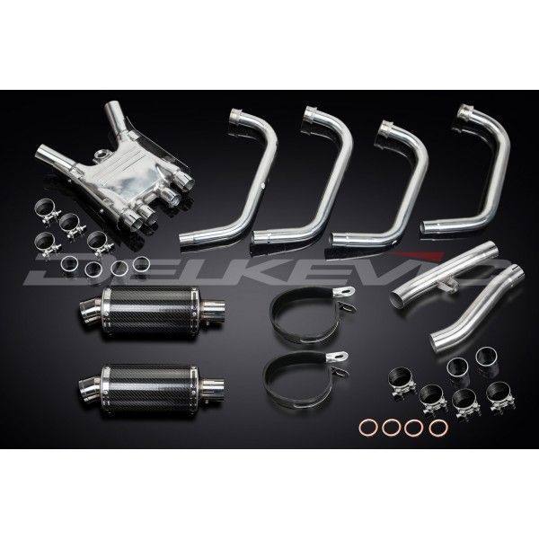 Delkevic volledig systeem Oval Carbon 225mm - FJ1200 (3XW) (1991-1996)