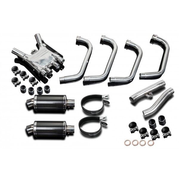 Delkevic volledig systeem Oval Carbon 225mm - FJ1200 (3XW) (1991-1996)