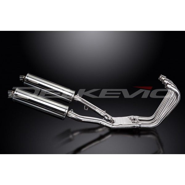 Delkevic volledig systeem Oval RVS 450mm - FJ1200 (3XW) (1991-1996)