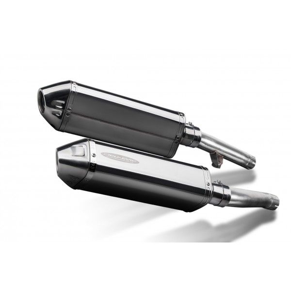 Delkevic slip-on kit Tri-Oval RVS 320mm - FJ1200 (3XW) (1991-1996)