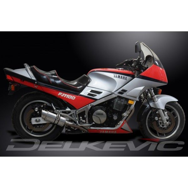 Delkevic volledig systeem Round RVS 200mm - FJ1100 (1984-1985)