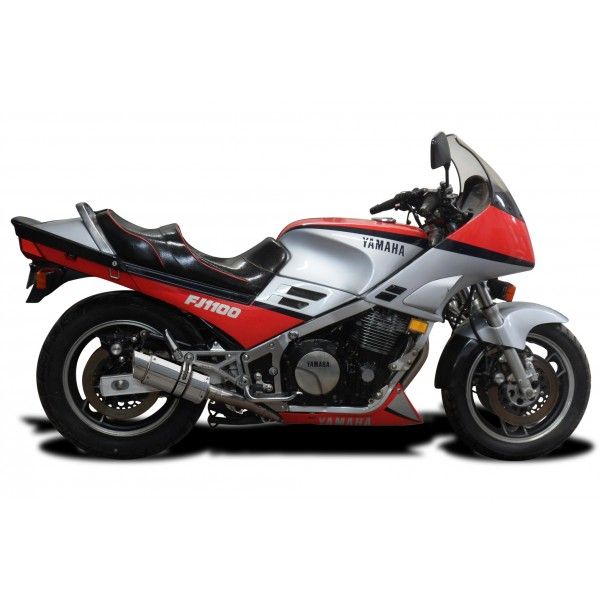 Delkevic volledig systeem Round RVS 200mm - FJ1100 (1984-1985)