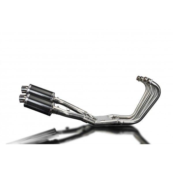 Delkevic volledig systeem Oval Carbon 225mm - FJ1100 (1984-1985)