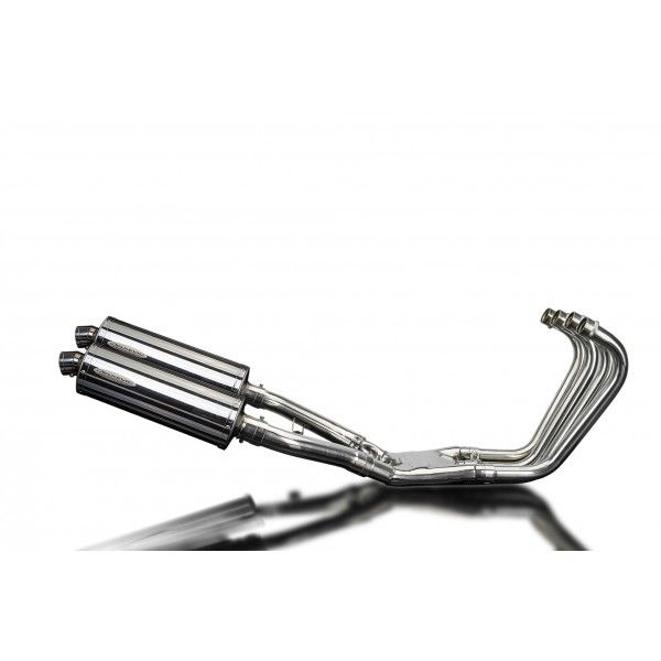 Delkevic volledig systeem Oval RVS 350mm - FJ1100 (1984-1985)