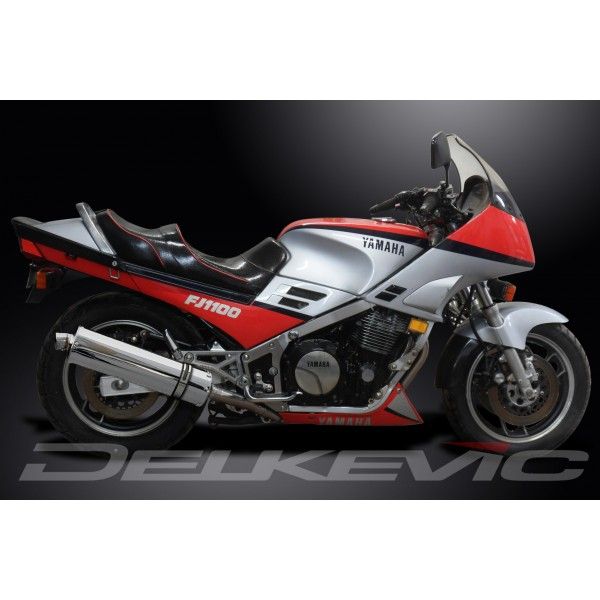 Delkevic volledig systeem Oval RVS 450mm - FJ1100 (1984-1985)