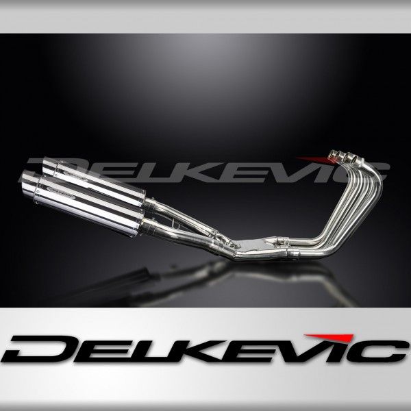Delkevic volledig systeem Round RVS 350mm - FJ1100 (1984-1985)
