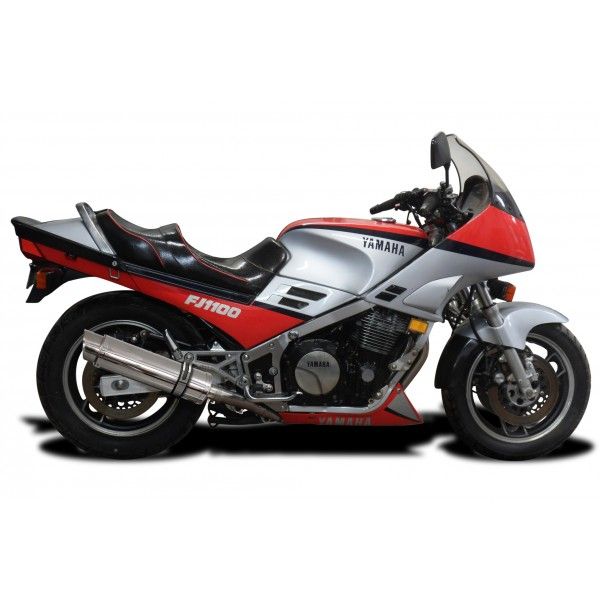 Delkevic volledig systeem Round RVS 350mm - FJ1100 (1984-1985)