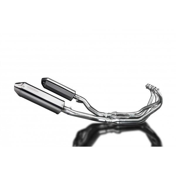 Delkevic volledig systeem Tri-Oval RVS 320mm - XJ600 DIVERSION (1992-2004)