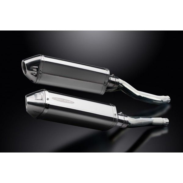 Delkevic slip-on kit Tri-Oval RVS 320mm - XJ600S/N DIVERSION (1992-2004)