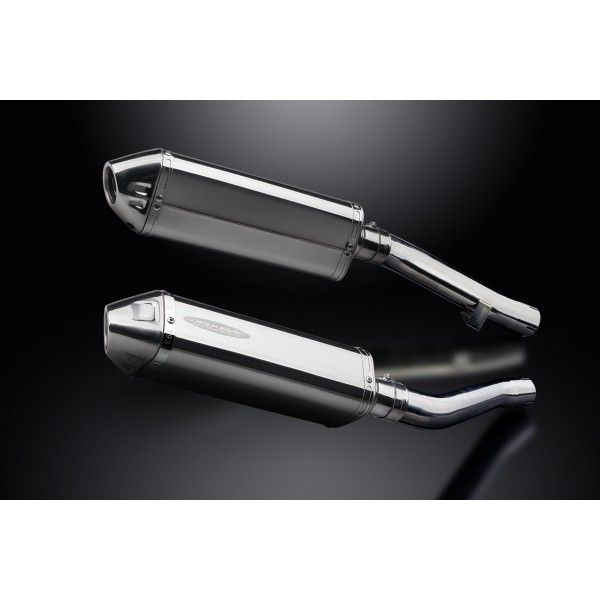 Delkevic slip-on kit Tri-Oval RVS 320mm - XJR1300/SP (1998-2007)