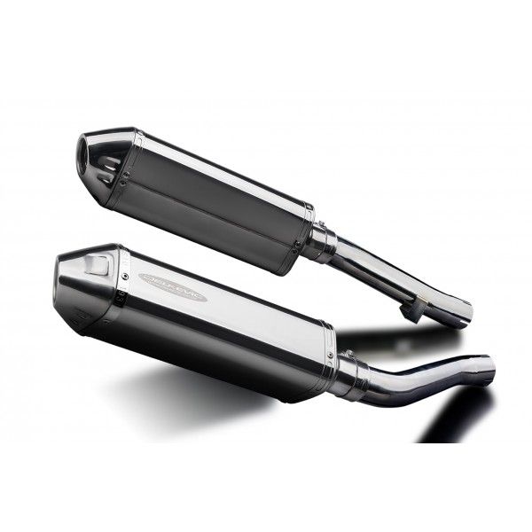 Delkevic slip-on kit Tri-Oval RVS 320mm - XJR1300/SP (1998-2007)