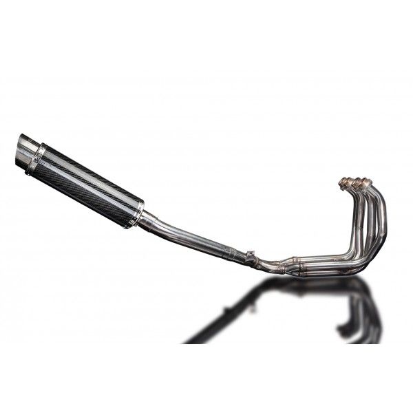 Delkevic volledig systeem Round Carbon 350mm - FZR600R FOXEYE (1994-1996)