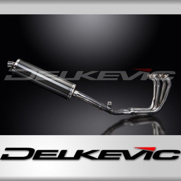 Delkevic volledig systeem Oval Carbon 450mm - FZS600 FAZER (1998-2003)