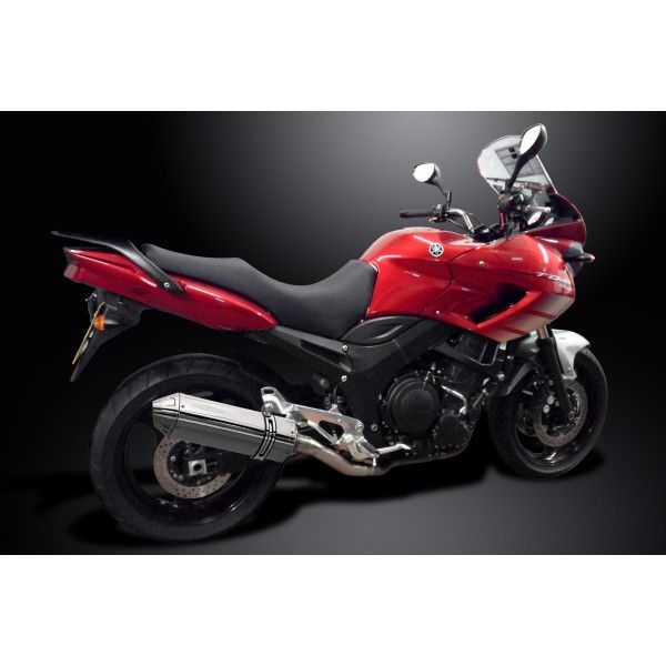 Delkevic slip-on kit Tri-Oval RVS 320mm - TDM900 (2002-2013)