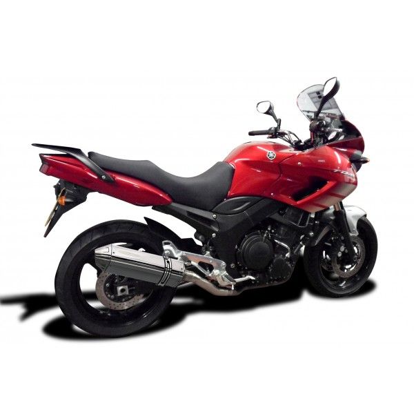 Delkevic slip-on kit Tri-Oval RVS 320mm - TDM900 (2002-2013)