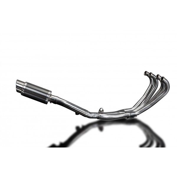 Delkevic volledig systeem Round Carbon 200mm - CBR600F (1987-1990)