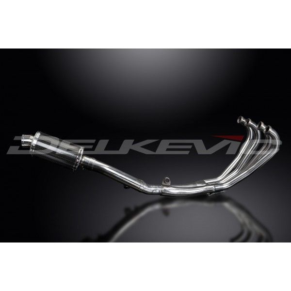 Delkevic volledig systeem Oval Carbon 225mm - CBR600F (1987-1990)
