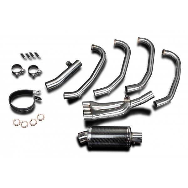 Delkevic volledig systeem Oval Carbon 225mm - CBR600F (1987-1990)