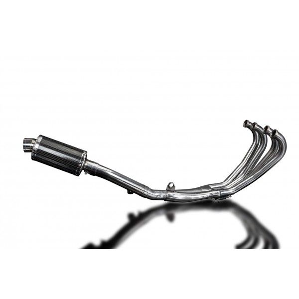 Delkevic volledig systeem Oval Carbon 225mm - CBR600F (1987-1990)