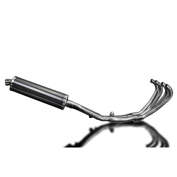 Delkevic volledig systeem Oval Carbon 450mm - CBR600F (1987-1990)