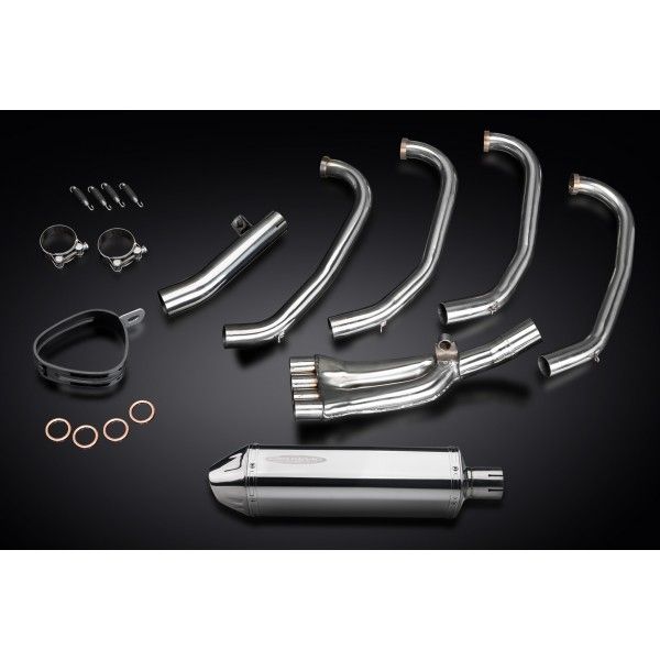 Delkevic volledig systeem Tri-Oval RVS 320mm - CBR600F (1987-1990)