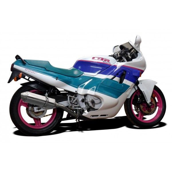 Delkevic volledig systeem Tri-Oval RVS 320mm - CBR600F (1987-1990)