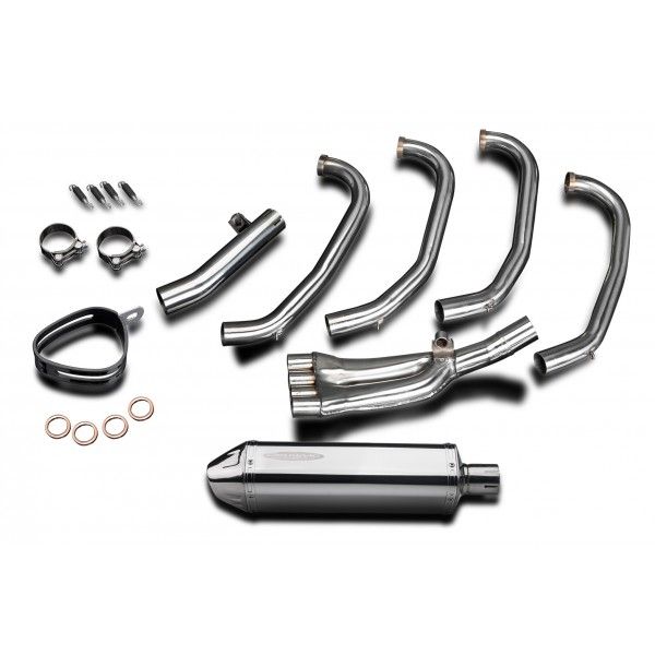 Delkevic volledig systeem Tri-Oval RVS 320mm - CBR600F (1987-1990)