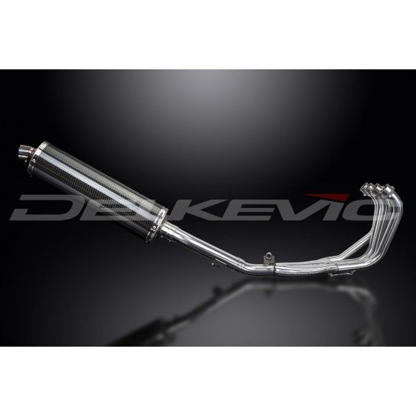 Delkevic volledig systeem Oval Carbon 450mm - CBR600F (1991-1998)