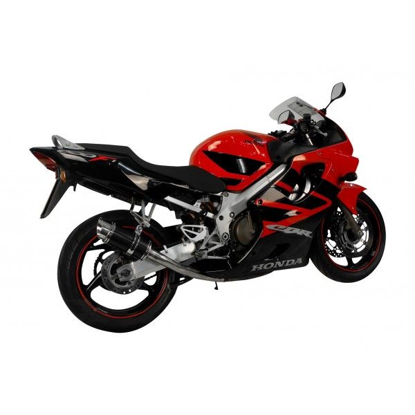 Delkevic volledig systeem Round Carbon 200mm - CBR600F (1999-2000)