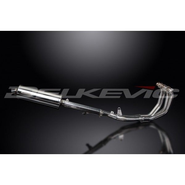 Delkevic volledig systeem Oval RVS 350mm - CBR600F (1999-2000)