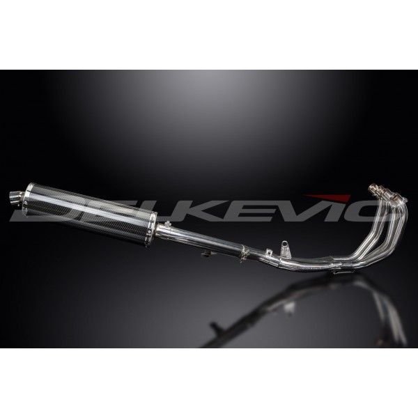 Delkevic volledig systeem Oval Carbon 450mm - CBR600F (1999-2000)