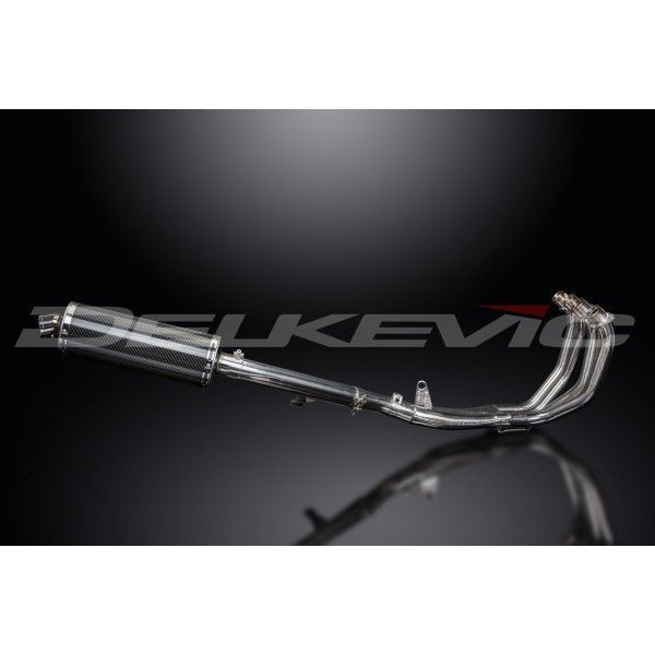 Delkevic volledig systeem Oval Carbon 350mm - CBR600F (1999-2000)