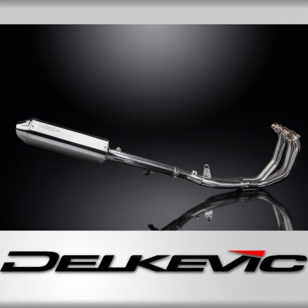 Delkevic volledig systeem Tri-Oval RVS 320mm - CBR600F (1999-2000)