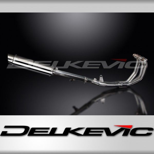 Delkevic volledig systeem Round RVS 350mm - CBR600F (1999-2000)