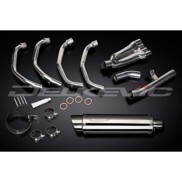 Delkevic volledig systeem Round RVS 350mm - CBR600F (1999-2000)