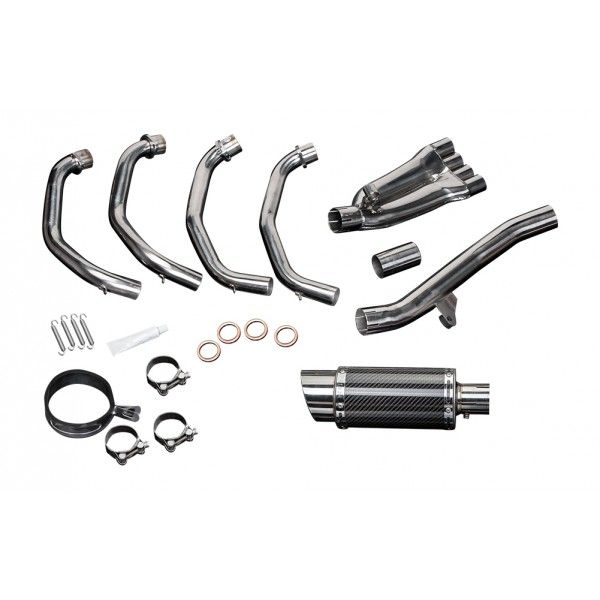 Delkevic volledig systeem Round Carbon 200mm - CBR600F/SPORT (2001-2007)