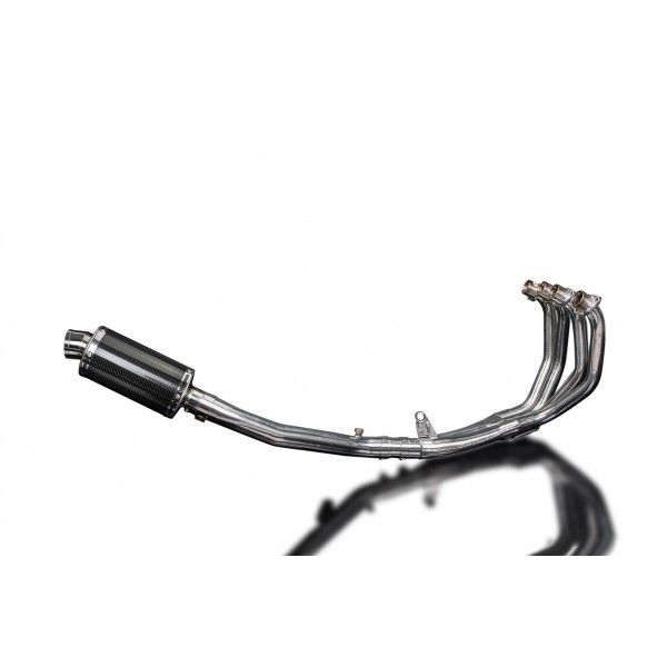 Delkevic volledig systeem Oval Carbon 225mm - CBR600F/SPORT (2001-2007)