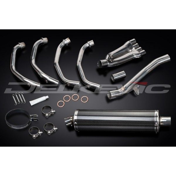 Delkevic volledig systeem Oval Carbon 450mm - CBR600F/SPORT (2001-2007)